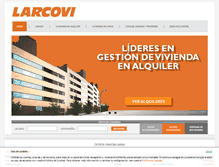 Tablet Screenshot of larcovi.es